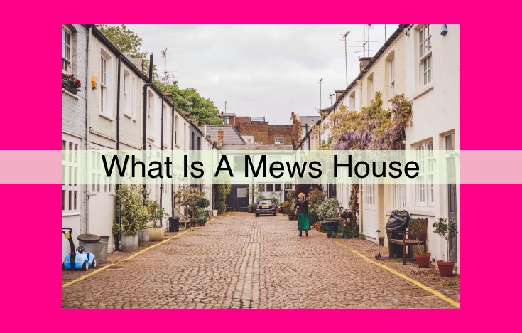 what is a mews house