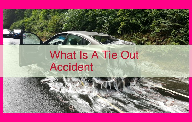 what is a tie out accident