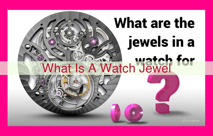 what is a watch jewel