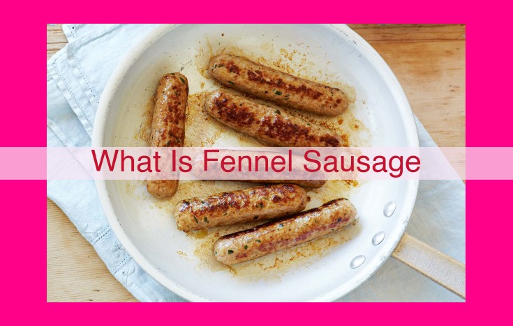 what is fennel sausage