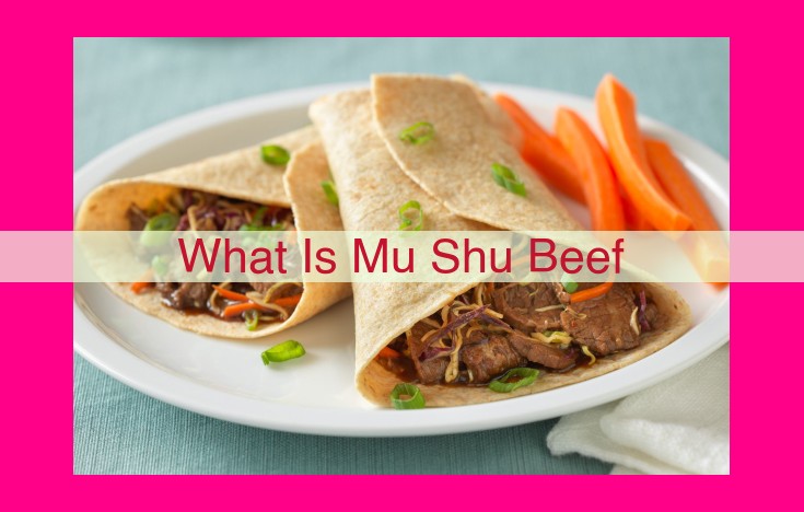 what is mu shu beef