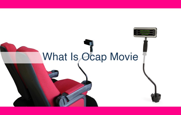 what is ocap movie