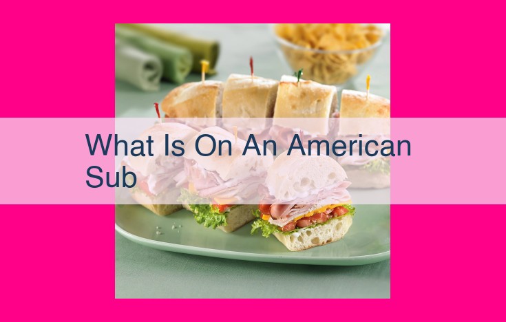 what is on an american sub