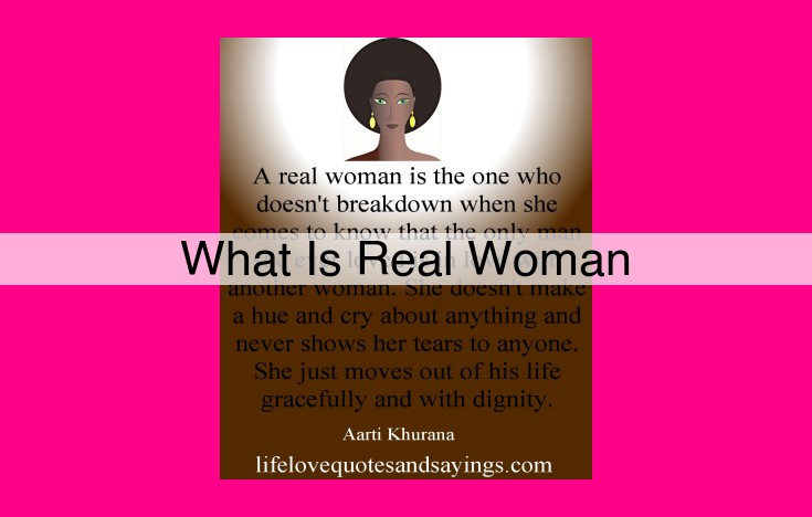 what is real woman