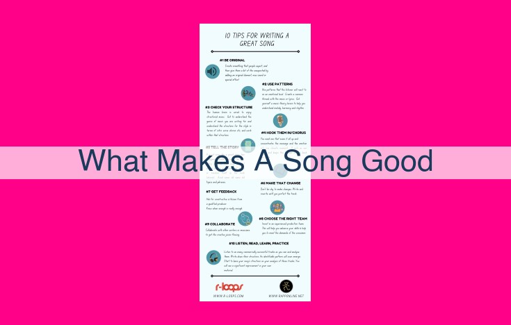 what makes a song good