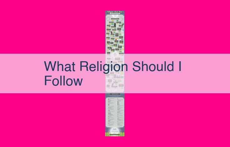 what religion should i follow