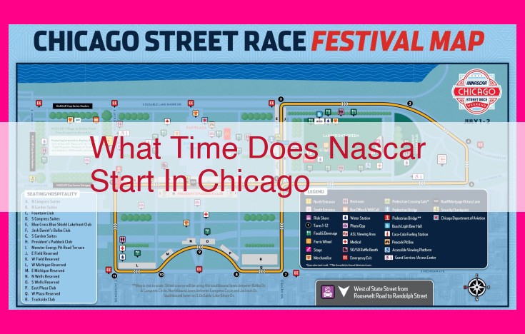 what time does nascar start in chicago