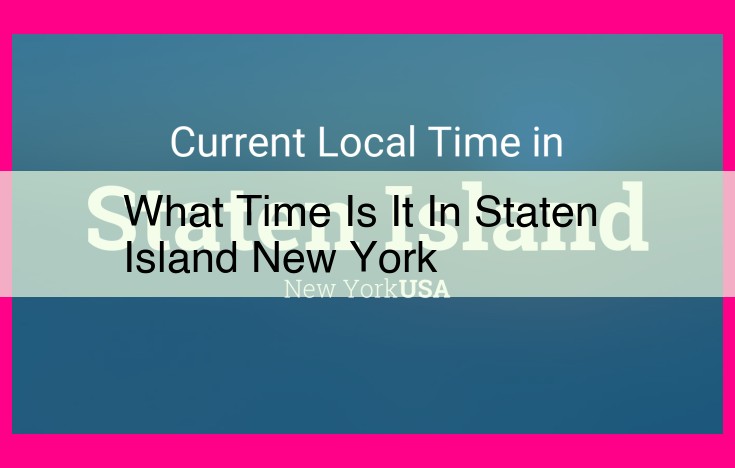 what time is it in staten island new york