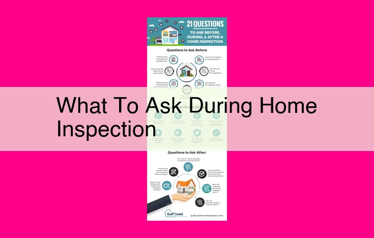 what to ask during home inspection