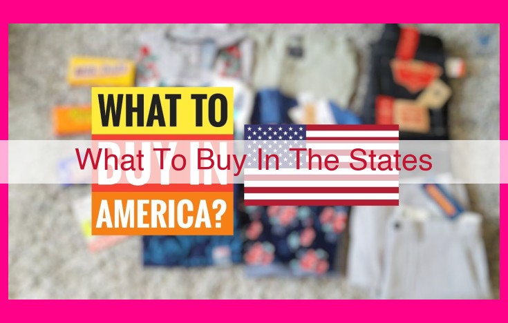 what to buy in the states