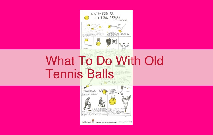 what to do with old tennis balls