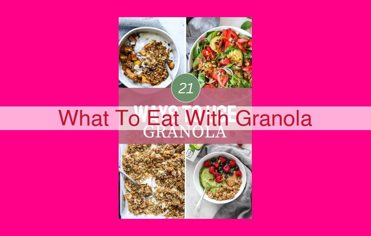 what to eat with granola