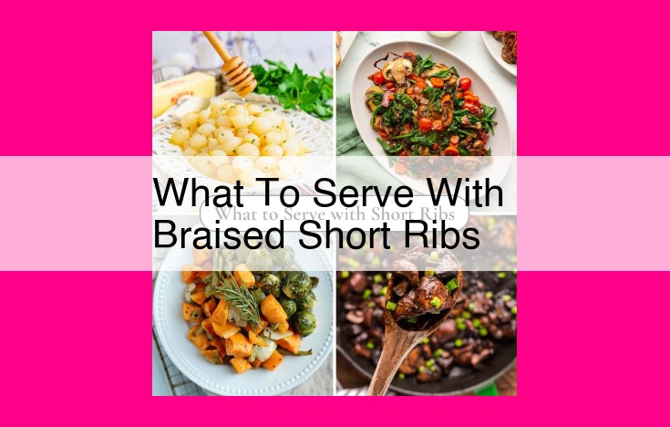 what to serve with braised short ribs