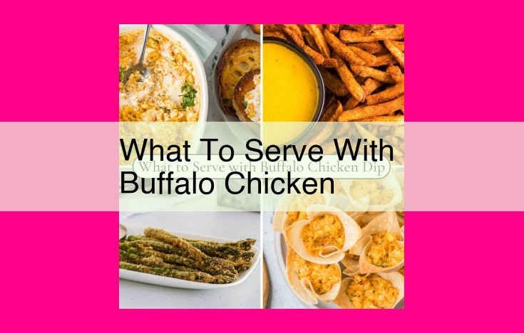 what to serve with buffalo chicken