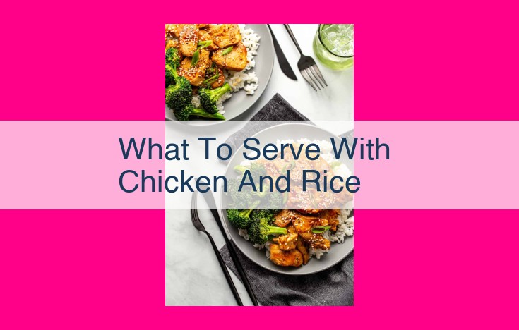 what to serve with chicken and rice