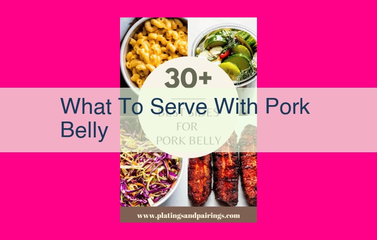 what to serve with pork belly