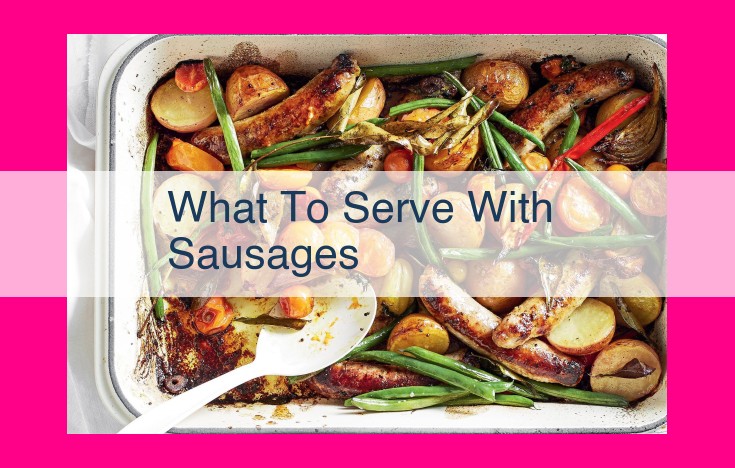 what to serve with sausages