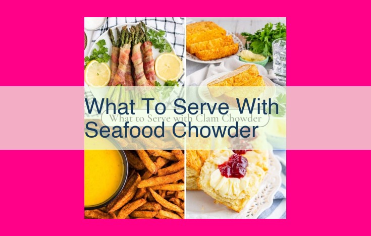 what to serve with seafood chowder