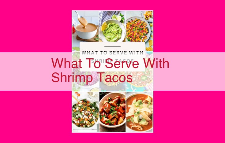 what to serve with shrimp tacos