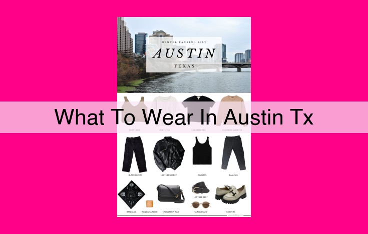 what to wear in austin tx