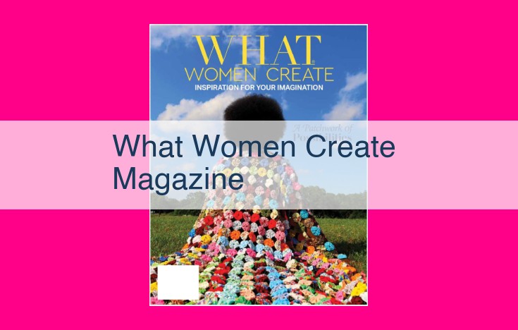 what women create magazine